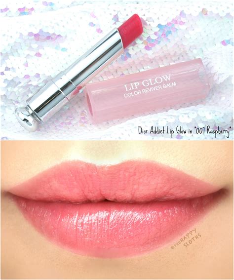 dior addict lip glow color reviver balm raspberry|dior lip glow shades.